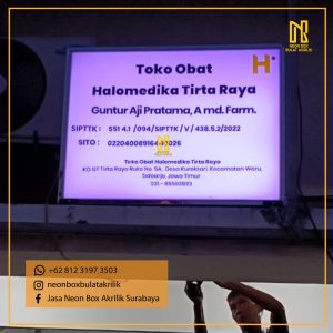 Jasa Neon Box Madura Murah Berkualitas