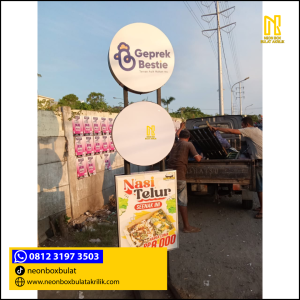 Jasa Pembuatan Neonbox Portable Surabaya