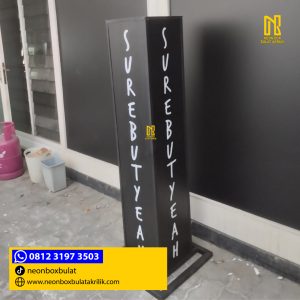Pembuatan Neon Box Portable Surabaya