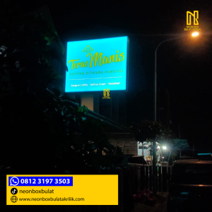 Perbedaan Neon Box dan Papan Nama