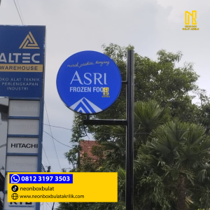 neon box dua sisi harga kompetitif