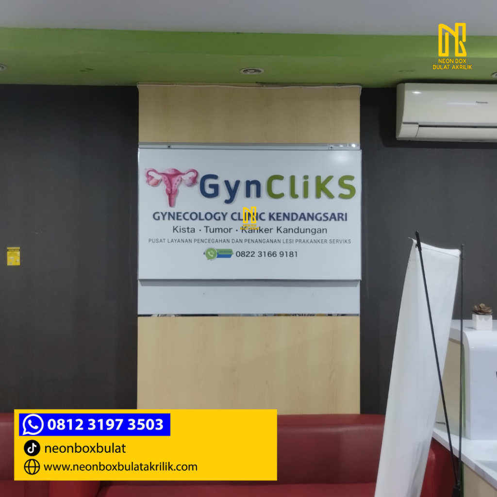 pembuatan papan nama klinik