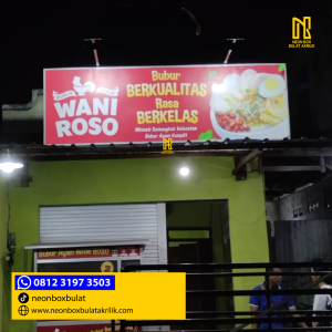 papan nama rumah makan