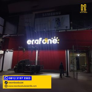 WEB Jasa Huruf Timbul Menyala Surabaya
