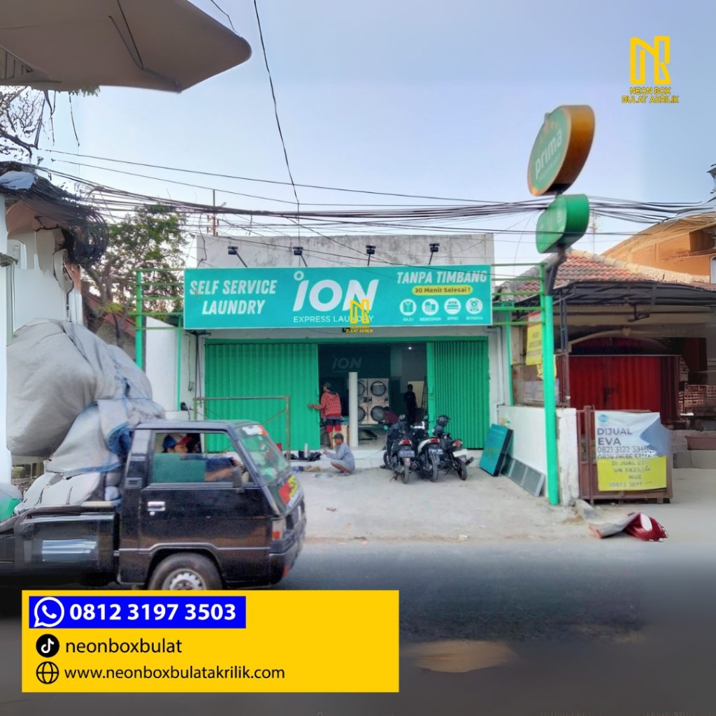 Papan Nama Laundry Murah Sidoarjo