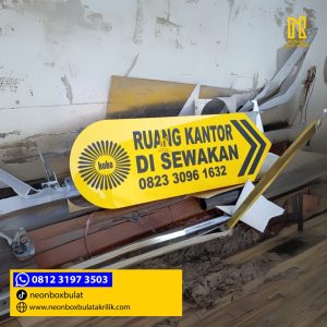 Jasa pembuatan plang kantor Surabaya Web