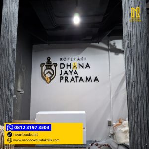 web Huruf Timbul & Logo Surabaya