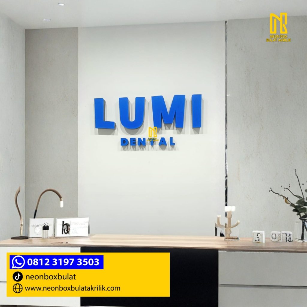 web Huruf Timbul Premium: Solusi Branding Profesional