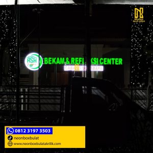 Huruf Timbul & Logo Surabaya web