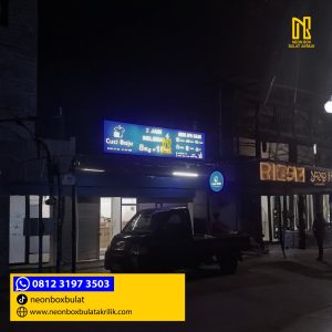 web Jasa Pembuatan Neon Box Bulat dan Persegi Menyala