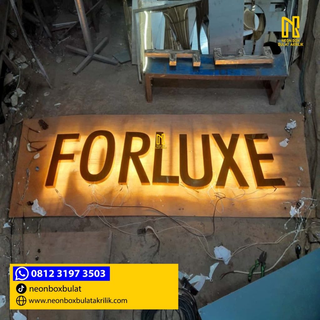 Letter Timbul Backlight Murah web