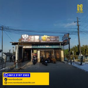 Papan Nama Timbul Custom Toko web