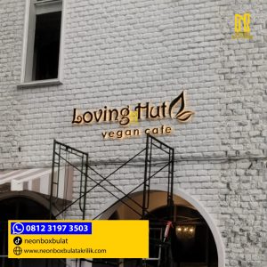 Jasa Pasang Huruf Timbul Stainless Gold web