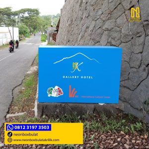 Jasa Produksi Neonbox Madura dan Pasuruan  WEB