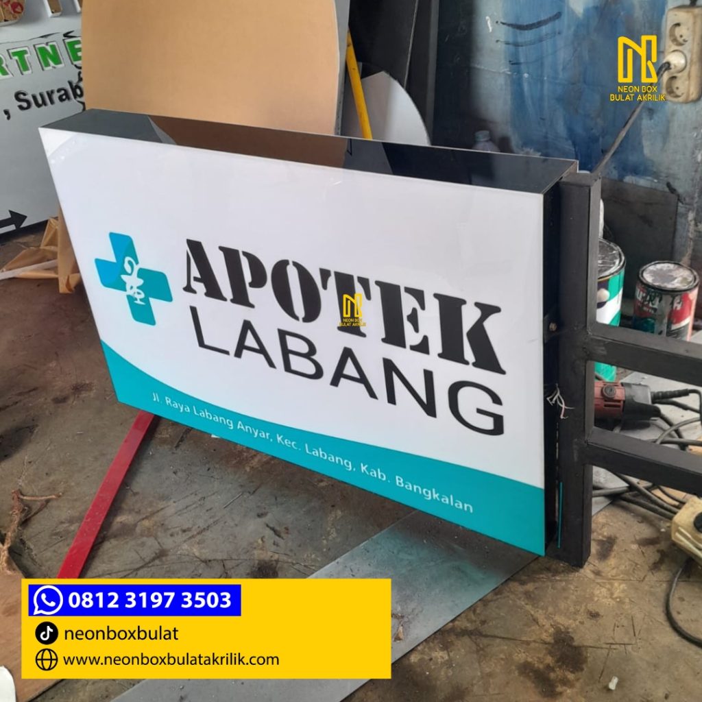 WEB Jasa Produksi Neonbox Madura dan Pasuruan