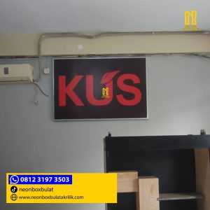 Jasa Produksi Papan Nama Toko Lampu web