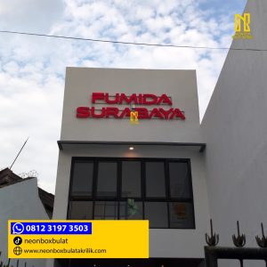 Produksi Letter Timbul Full Akrilik Surabaya  web