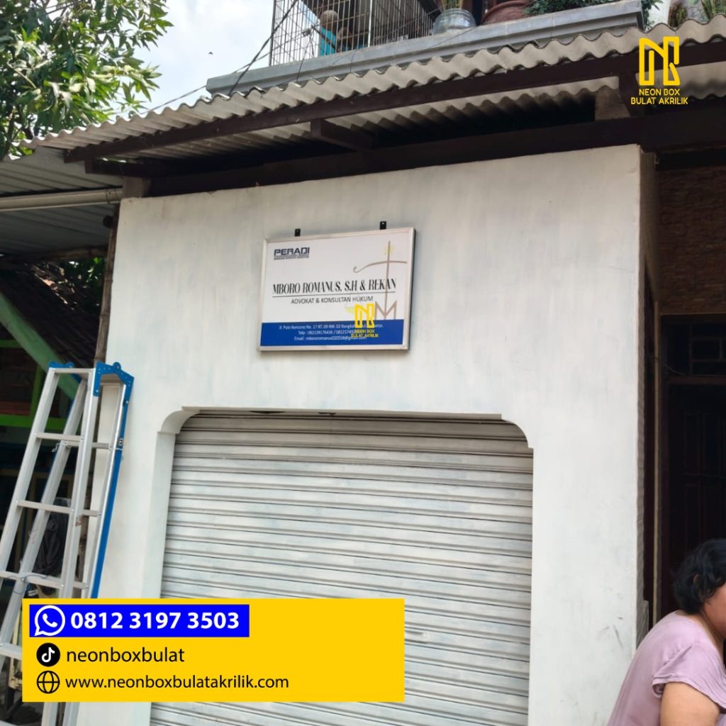 web Produksi Papan Nama Advokat Daerah Surabaya