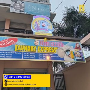 Jasa Letterbox 1 Sisi di Surabaya Barat
