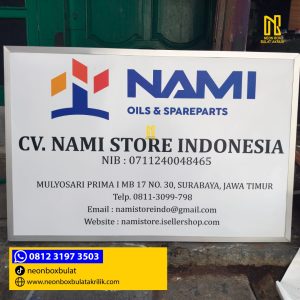 Jasa Pembuatan Papan Nama Di Surabaya Barat web