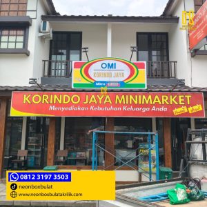 Neonbox Dan Papan Nama Supermarket Di Surabaya web