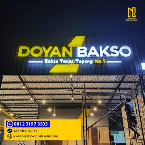 Pembutan Huruf Timbul Menyala Di Pamekasan web