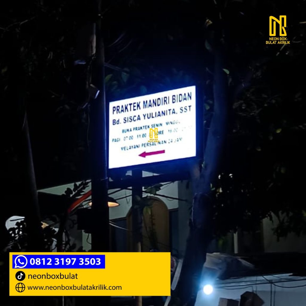 Produksi Neonbox Dokter2 Sisi Di Surabaya